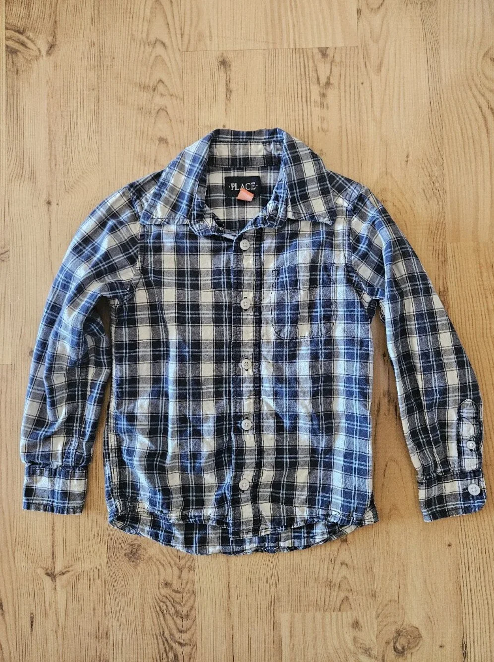 Place Toddler Boy Button Shirts
